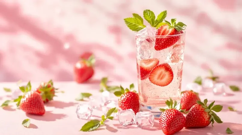 水蜜桃气泡水DIY
